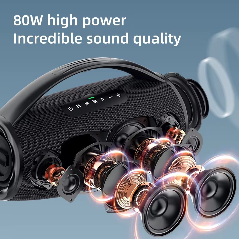 80W HIGH POWER - INCREDIBLE SOUND QUALITY